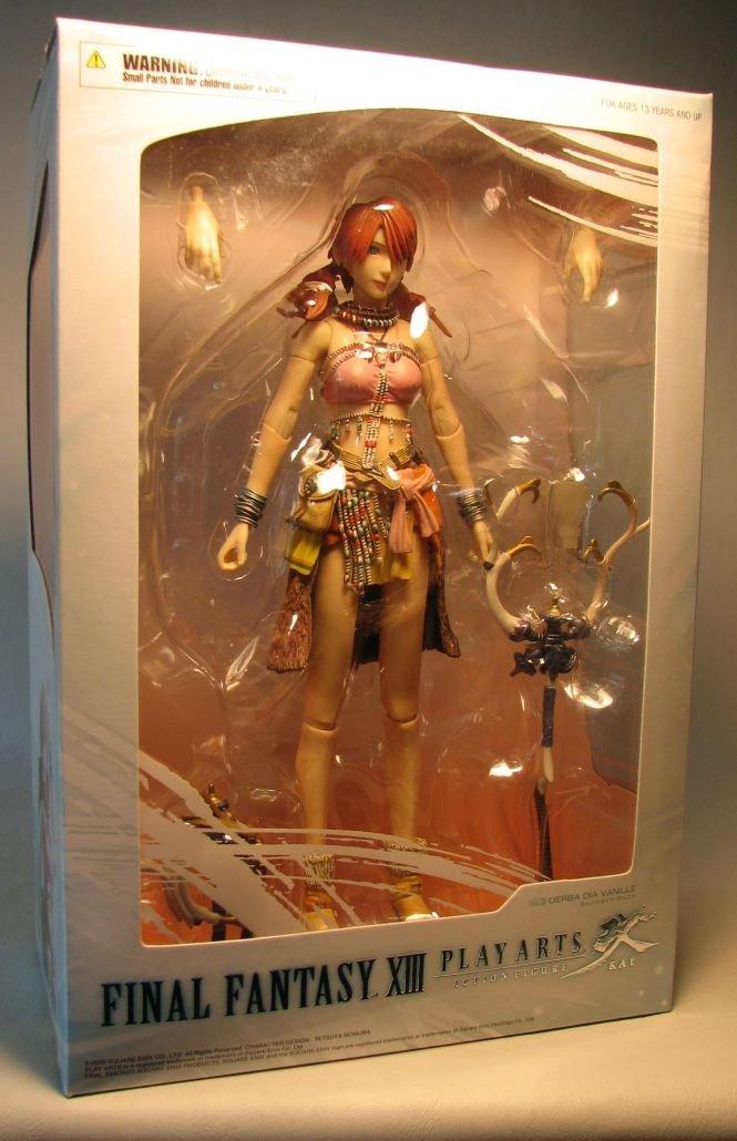 

FINAL FANTASY XIII PLAY ARTS Kai Oerba Dire Vanille painted action (PVC figure)