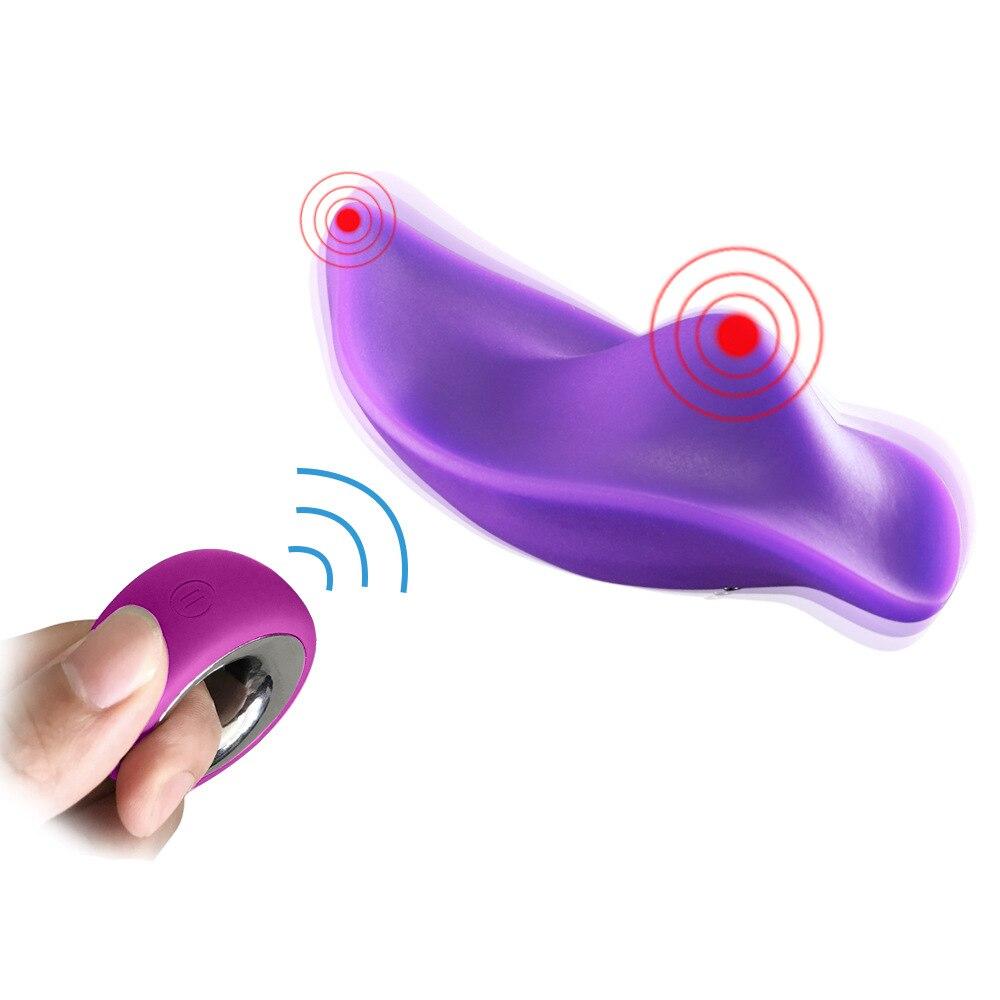 Women's Wireless Remote Control Invisible Wearing Egg Skipping Multi Frequency Flirting Massage Vibrating Sex Toy