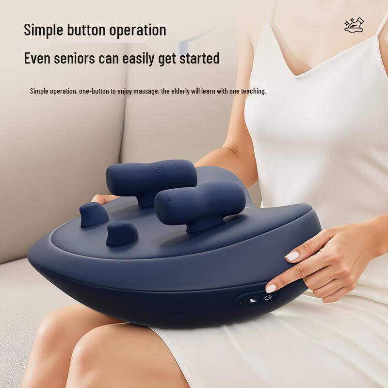 Aux Kneading Massage Cushion for Neck, Shoulder & Back