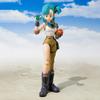 13.5cm SHF Anime Dragon Ball Figures Bulma Action Figure Movable PVC Collection Doll Bulma Figurine Model Toys for Child's Gifts
