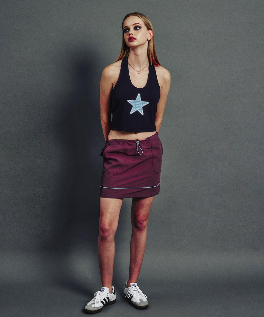MINIMALPAIR Nylon Skirt Purple