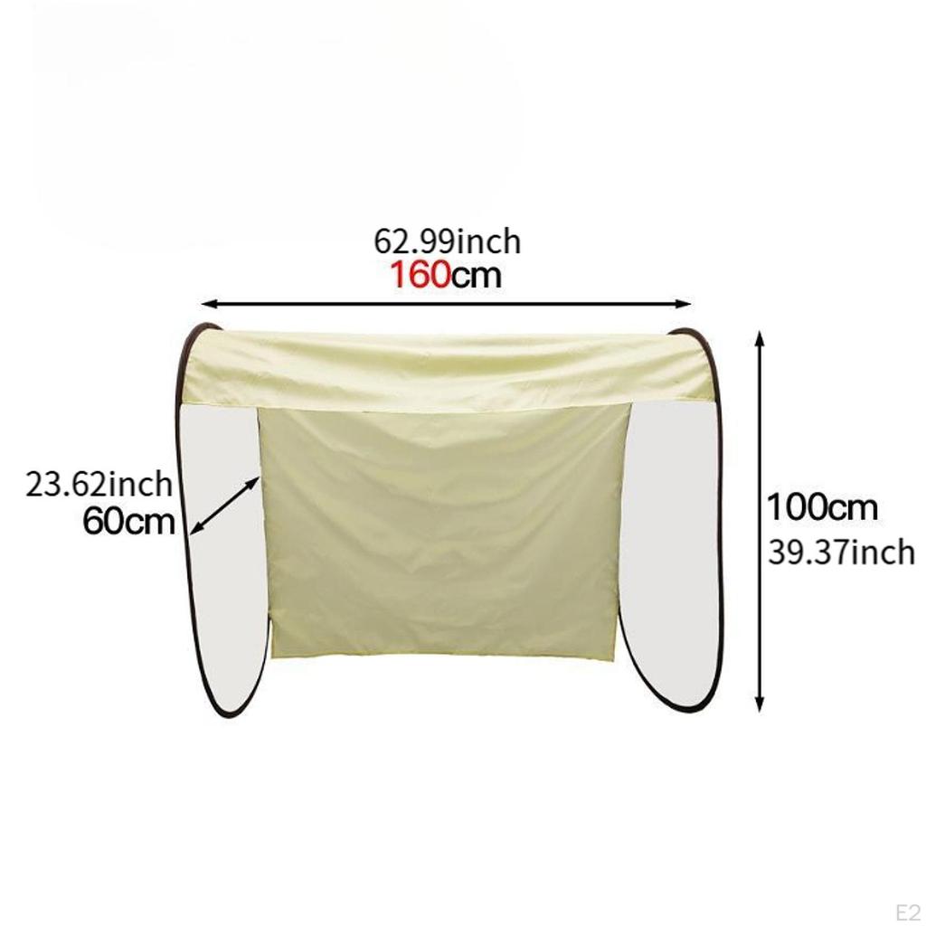 Clothes Airer Cover, Windproof Waterproof Hanging Cover for Indoor Outdoor, Rack
