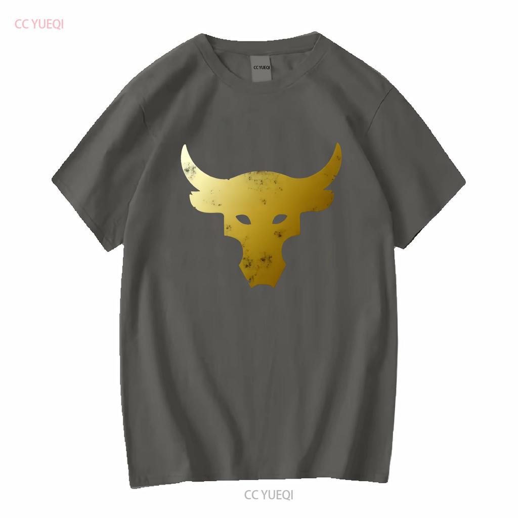 Nowy Męski Projekt Rock Brahma Top Byk Logo Koszulka Głowa vintage Prana Góra Do Codziennego Noszenia streetwear Unisex