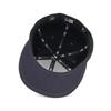 New Era 59FIFTY Cap MLB New York Yankees NY Navy Blue with MLB Rhinestone ONSPOTZ and Flat Deep Gill UV Trendy Functional Hat (14693451 NER36C9259)