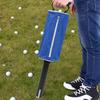 Portable Golf Ball Picker Pick Up Bag Pocket Scooping Device Storage Bag(blue)