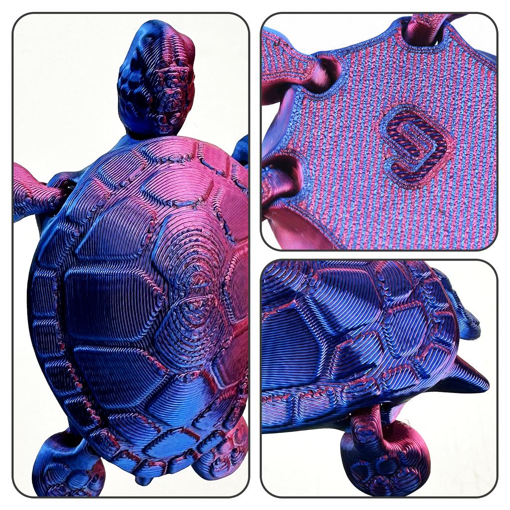 3D Printed Turtle With Movable Joints, Creative Decompression Toy, Fish Tank, Landscape Decoration And Ornaments