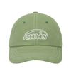 EMIS WHITE STITCH BALL CAP-OLIVE