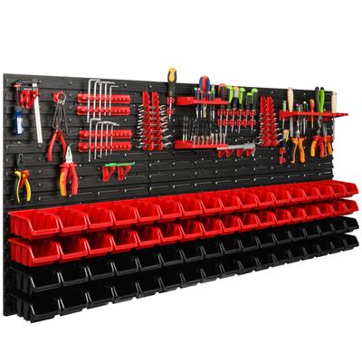 Workshop Tool Board 172x78 Cm + 68 Trays