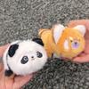 Cartoon Red Panda Plush Keyring with Tail Red Panda Purse Turn To Costume Panda Pendant  Kids