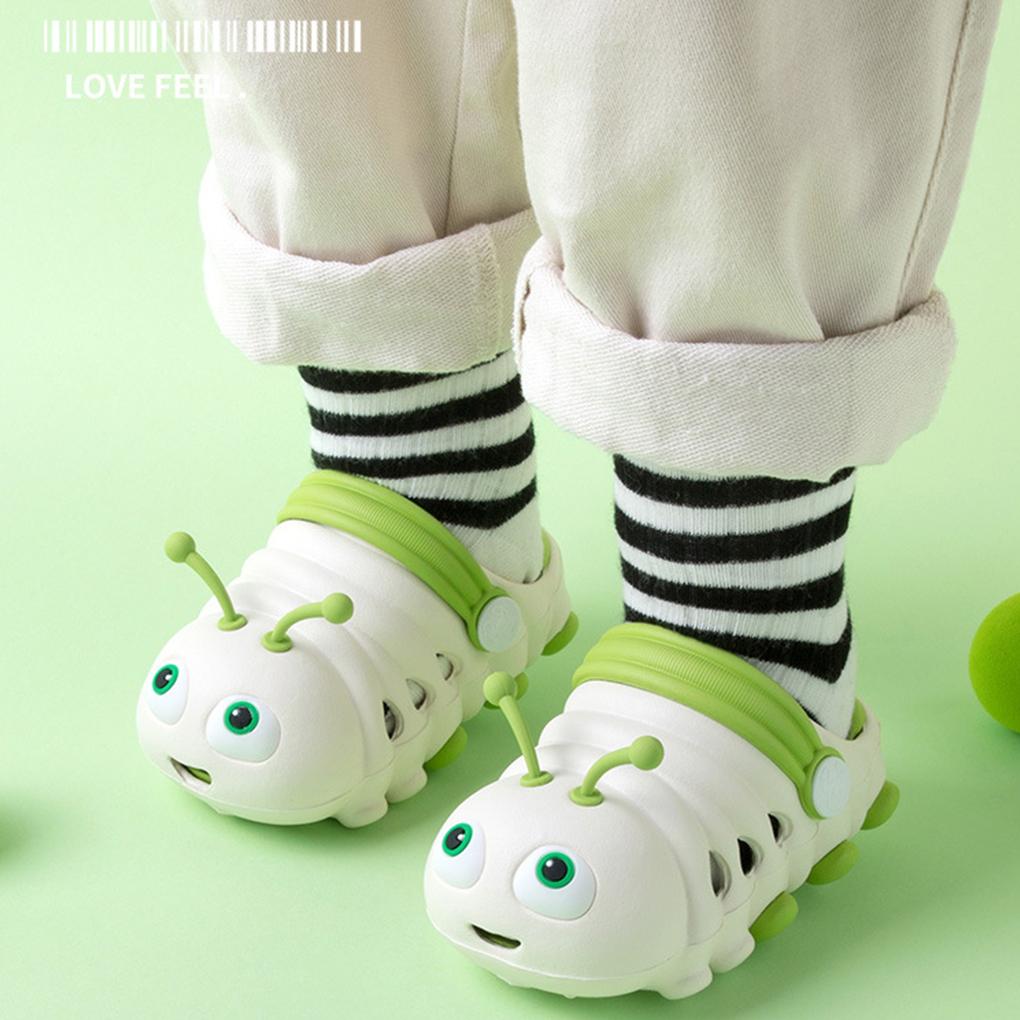 Cute Animal Shape Slippers Durable Clogs Adjustable Garden Toddler Cute Water Slide Toddler Water Slide Kids Clogs