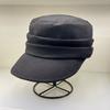 New early spring cotton and linen pleated flat-top equestrian hat women's spring and summer versatile beret showing face ducktongue newsboy hat tide