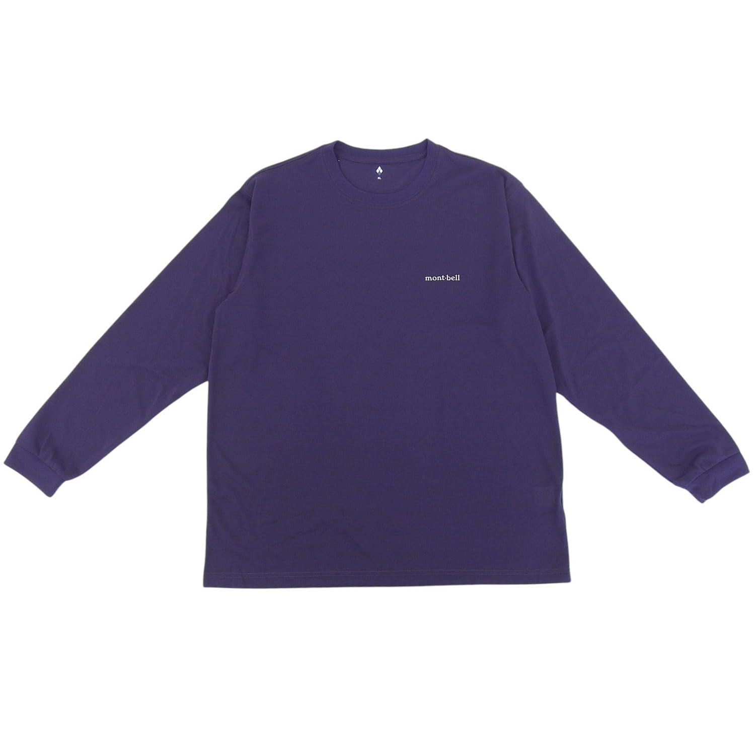 montbell wickron long sleeve t-shirt men s purple m