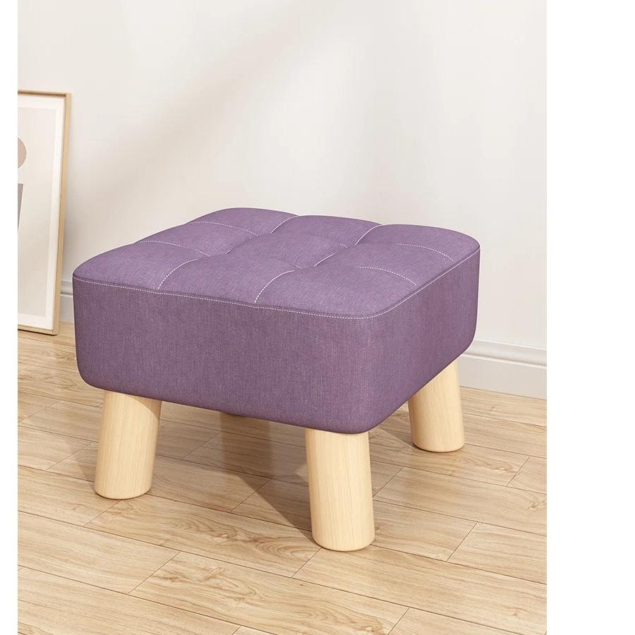 

Маленькие табуреты, табуреты для гостиной, детские скамейки, низкие табуреты, табуреты для журнальных столиков, табуреты для диванов, подставки для ног 30*30*34CM фиолетовый