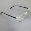 3 PCS Classic Reading Glasses For Men Women  Rimless Design Presbyopic Glasses Blue Light Blocking High Definition Lenses