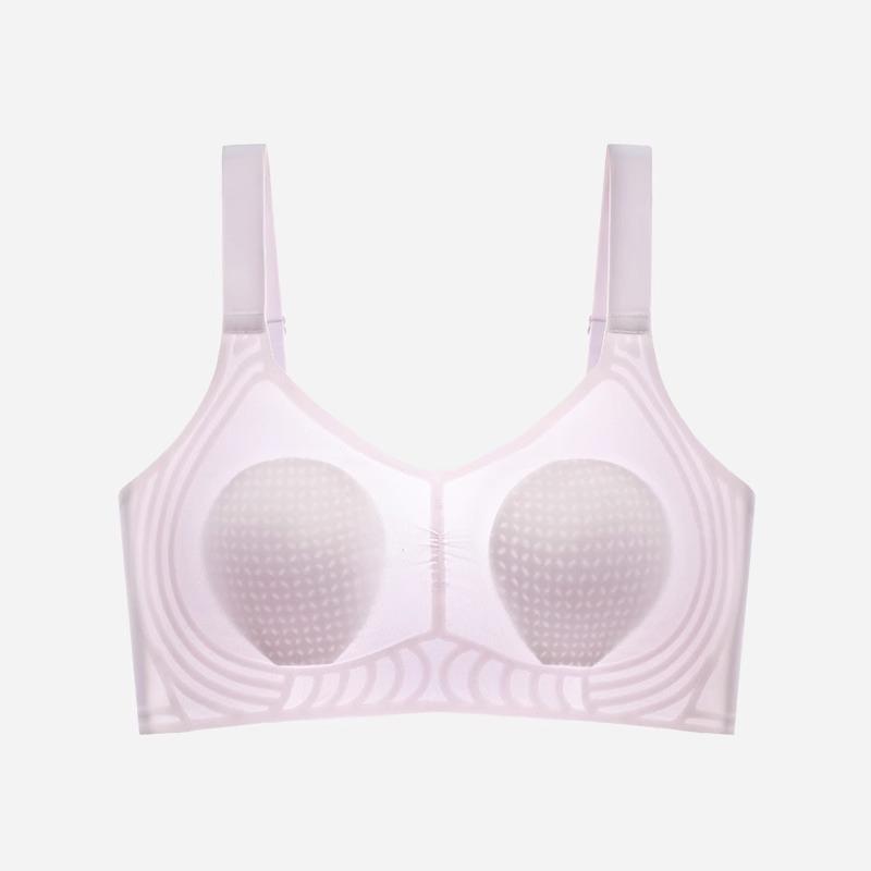 Traceless Underwear Women's Big Breasts Show Small and Thin, Close the Secondary Breasts, Support the Upper Anti-sagging Soft Support