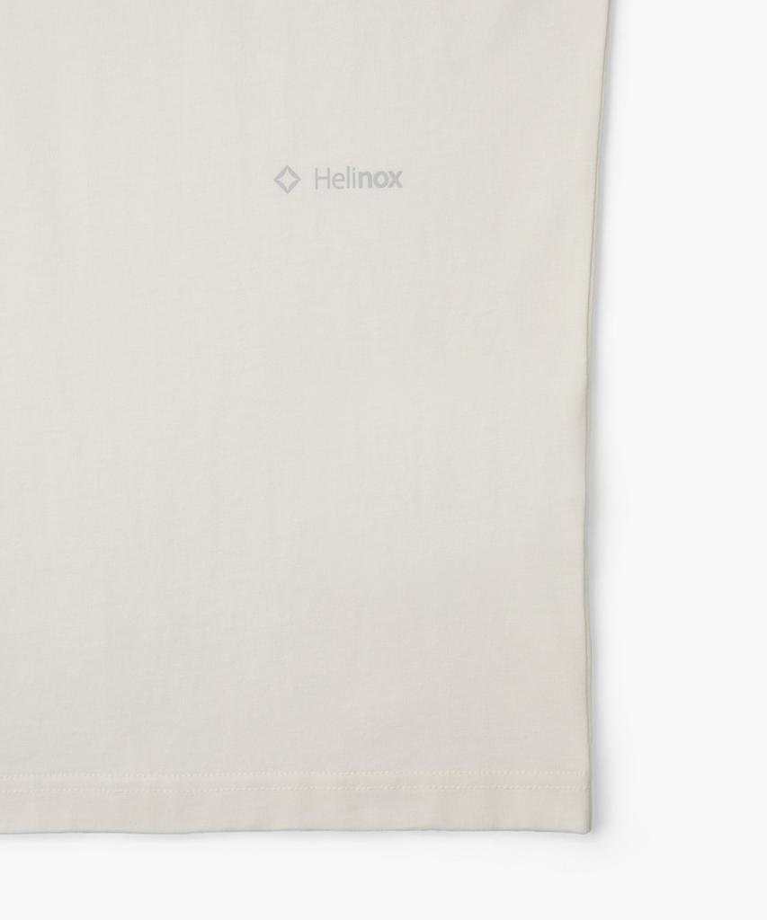 HELINOX WEAR Eclipse Cotton Short Sleeve T-Shirt_Ivory