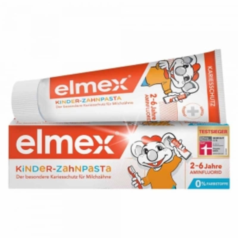 

Детская зубная паста Elmex для профилактики кариеса 50 мл (для возраста 0-6 лет)