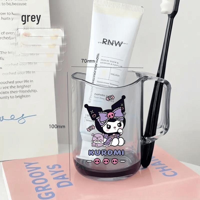 Handun Aesthetic Cartoon Rinse Cup