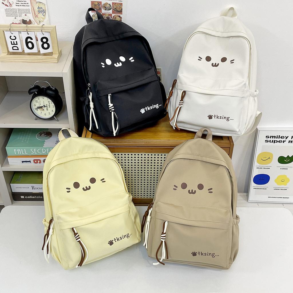 Schoolbag high value cute cartoon backpack junior high school girl high school student schoolbag cute leisure travel lightweight small backpack