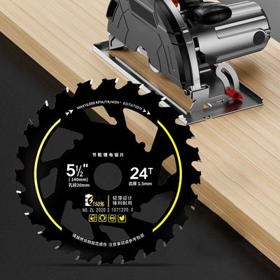 5.5 Inch Efficient Saw Blades 10000rpm Energy Saving Saw Blade Multi-Purpose Lithium Saw Blades for Woodworking Alloy Grinder