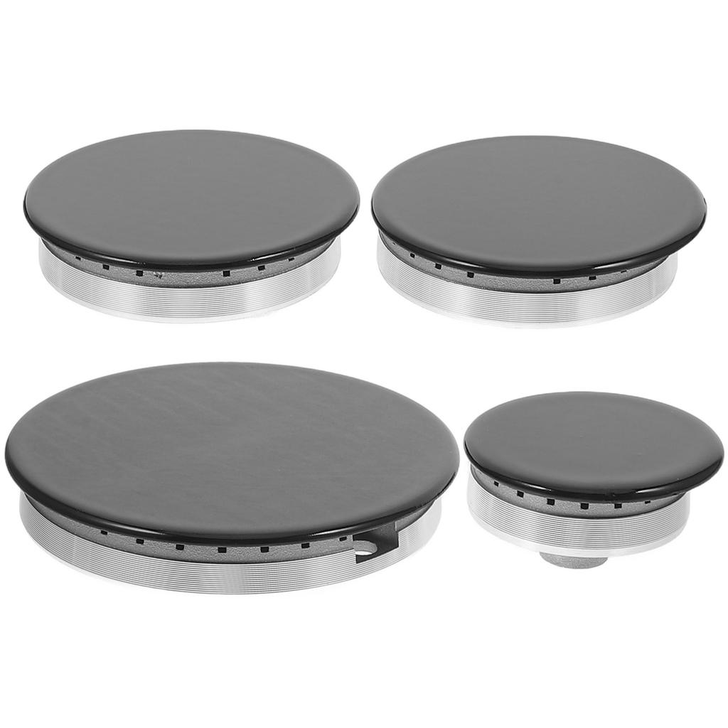 1 Set Gas Burner Replacement Compatible Stovetops Easy Installation Gas Stove Heads Kitchen Stove Burners Heads Caps