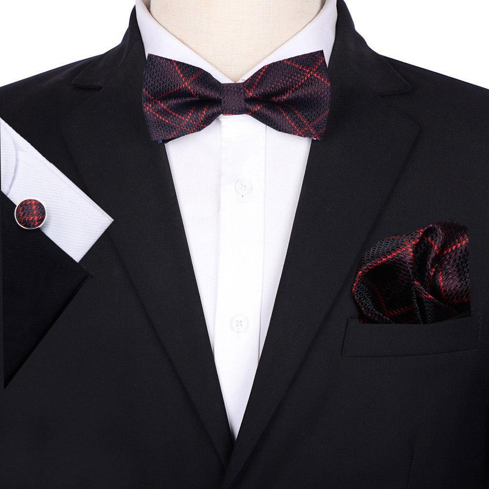 Men'S Groom Wedding Host Solid Color Bow Tie Best Man Suit Korean Version Shirt Bow Tie Wedding Men'S Bow
