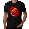 Rosette Gecko TShirt Basic Plain Short Sleeve Crew Neck Tee