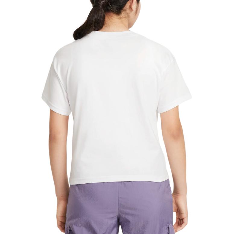 Nike Sportswear Essentials Series T-Shirt Soft Comfortable Casual Versatile Short Sleeve Unisex Tops White FZ5559100