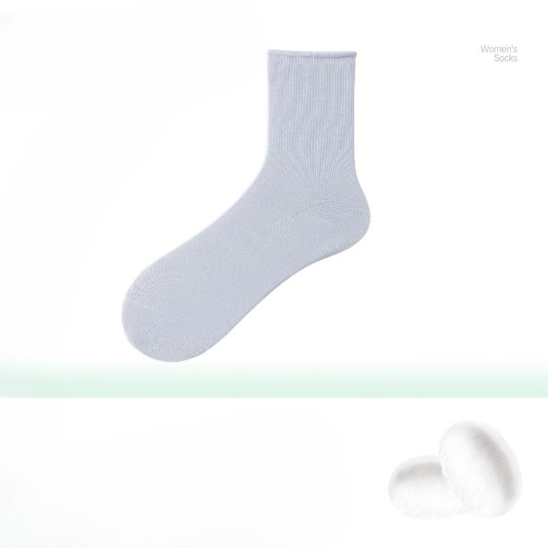 

Silk Stockings for Children in Summer Lightweight Style with Loose Opening and Rolled Edges, Cool Feeling, Boneless Postpartum Stockings 1 pair світло-фіолетового кольору