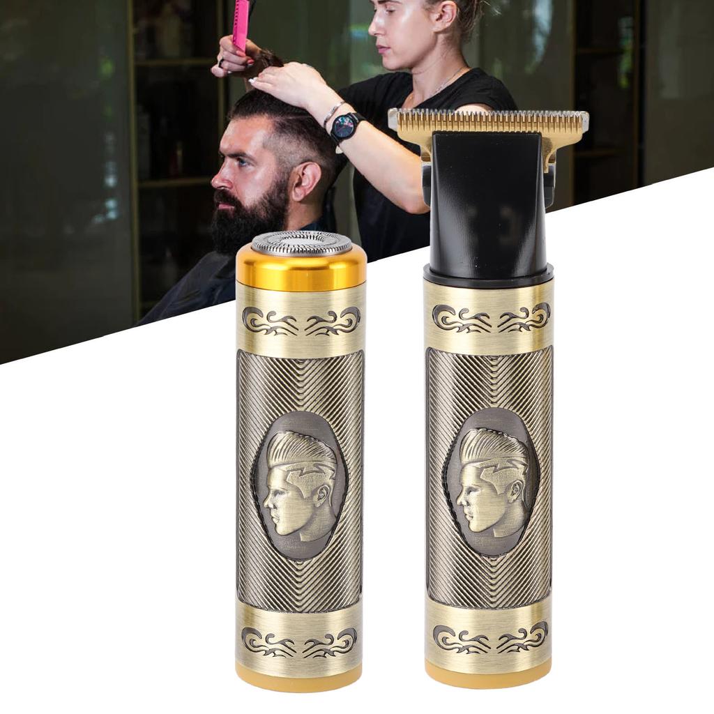 3 in 1 Electric Hair Clipper Kit USB Rechargeable Cordless Man Grooming Kit with 4pcs Guide Combs for Nose Facial Hair