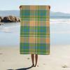 Schottisches Tartan-Muster Strandtuch für Kinder Badetuch Handtuch für den Pool Urlaubsgeschenk Picknicktuch Partygeschenk
