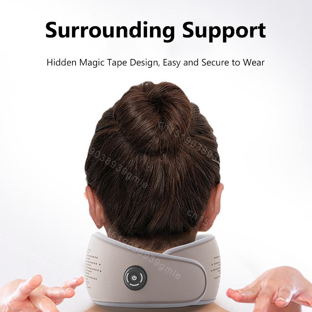Memory Foam Neck Brace Support Smart Reminders Relieve Cervical Pain Portable Neck Traction Device for Neck Stretcher