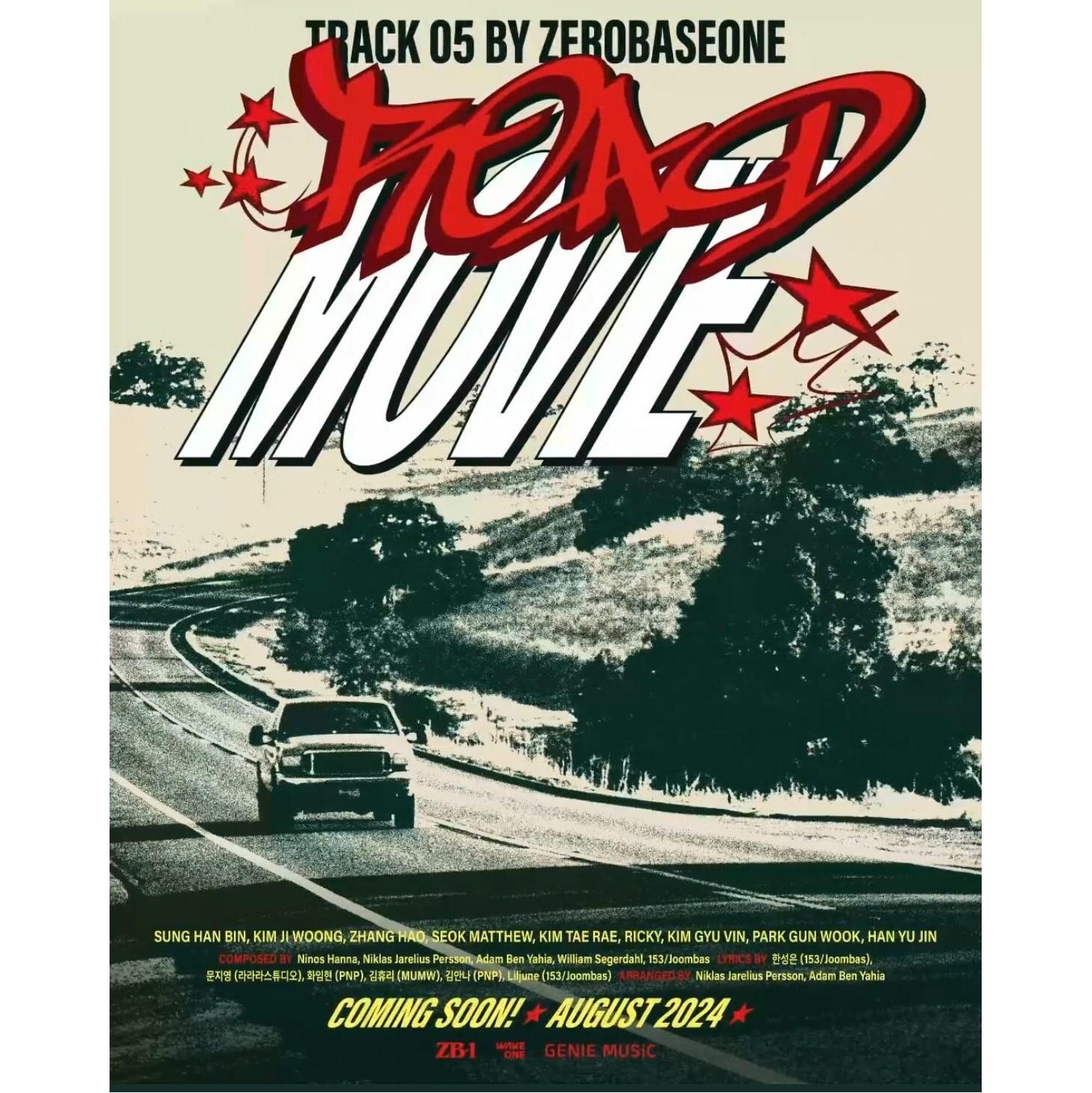 

ZEROBASEONE - [CINEMA PARADISE] 4-й мини-альбом Road Movie