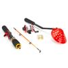 Ice Fishing Gear Set Ice Fishing Rod and Reel Combo with Ice Fishing Scoop and Ice Fishing Hook
