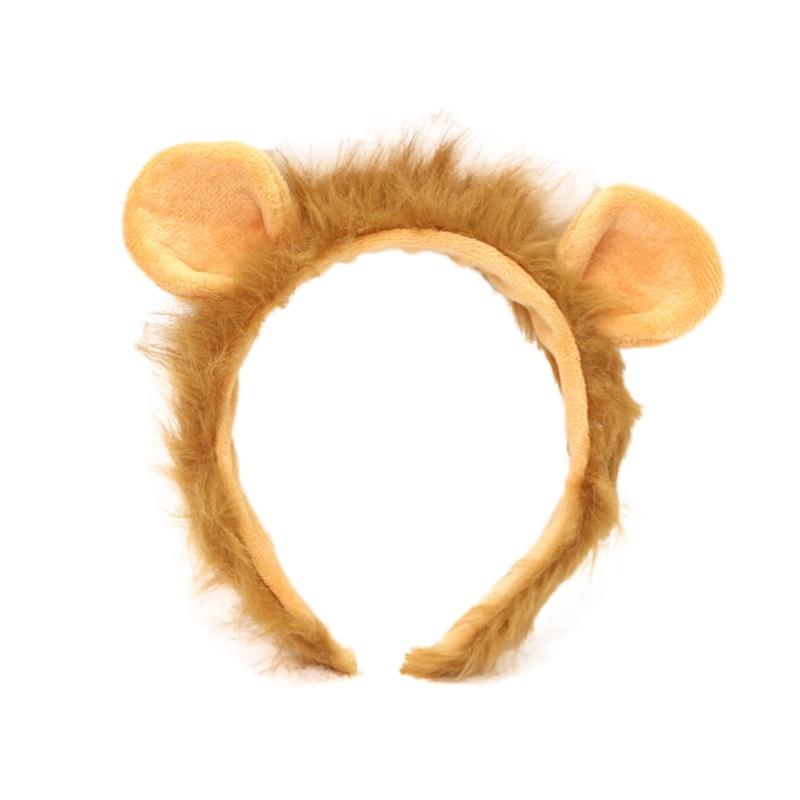 Girls  Ear Shape Headbands Plush Halloween Animes Character Halloween Hair Hoop 1