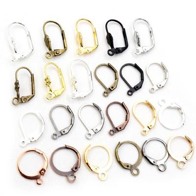 Copper Plated Ear Hooks (30-50 Pcs/bag) for DIY Jewelry and Earrings Handmade Materials