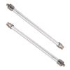 2PCS Valve Push Rod Diesel Engine Push Rod Hardened Iron Pushrod For Single Cylinder Air Cooled