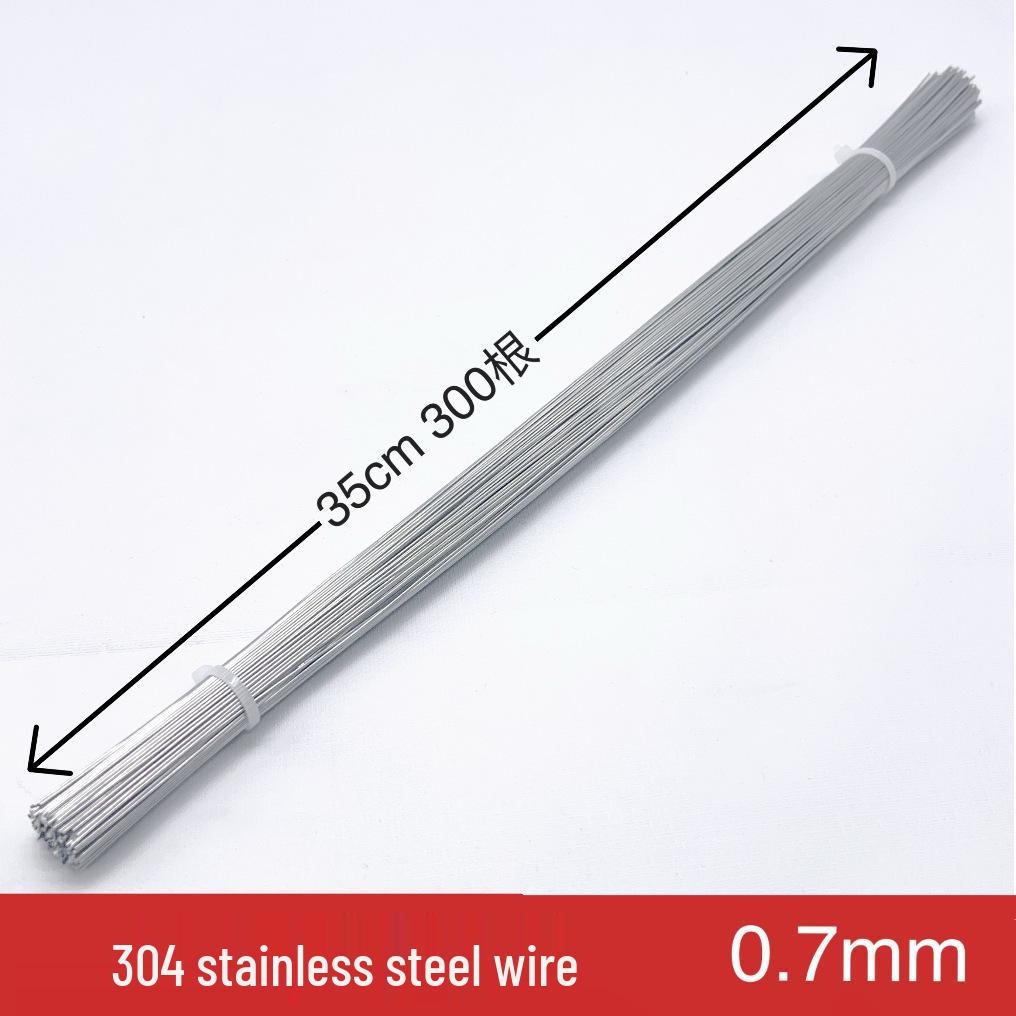 304 Stainless Steel 0.7mm Straight Tie Wire for DIY and Outdoor Binding