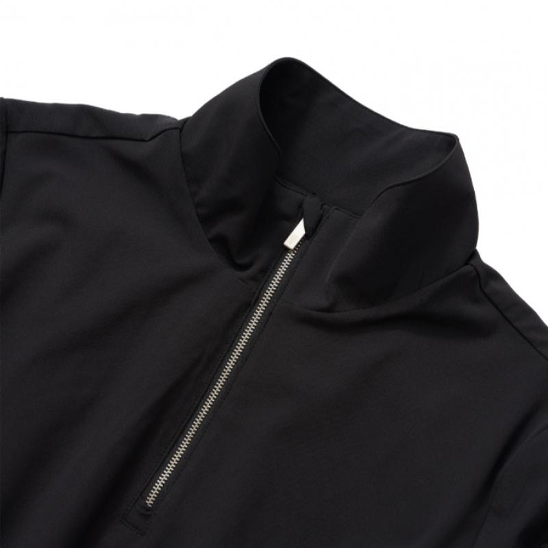 Blu Dot Half Zip Sports Blouse Bk