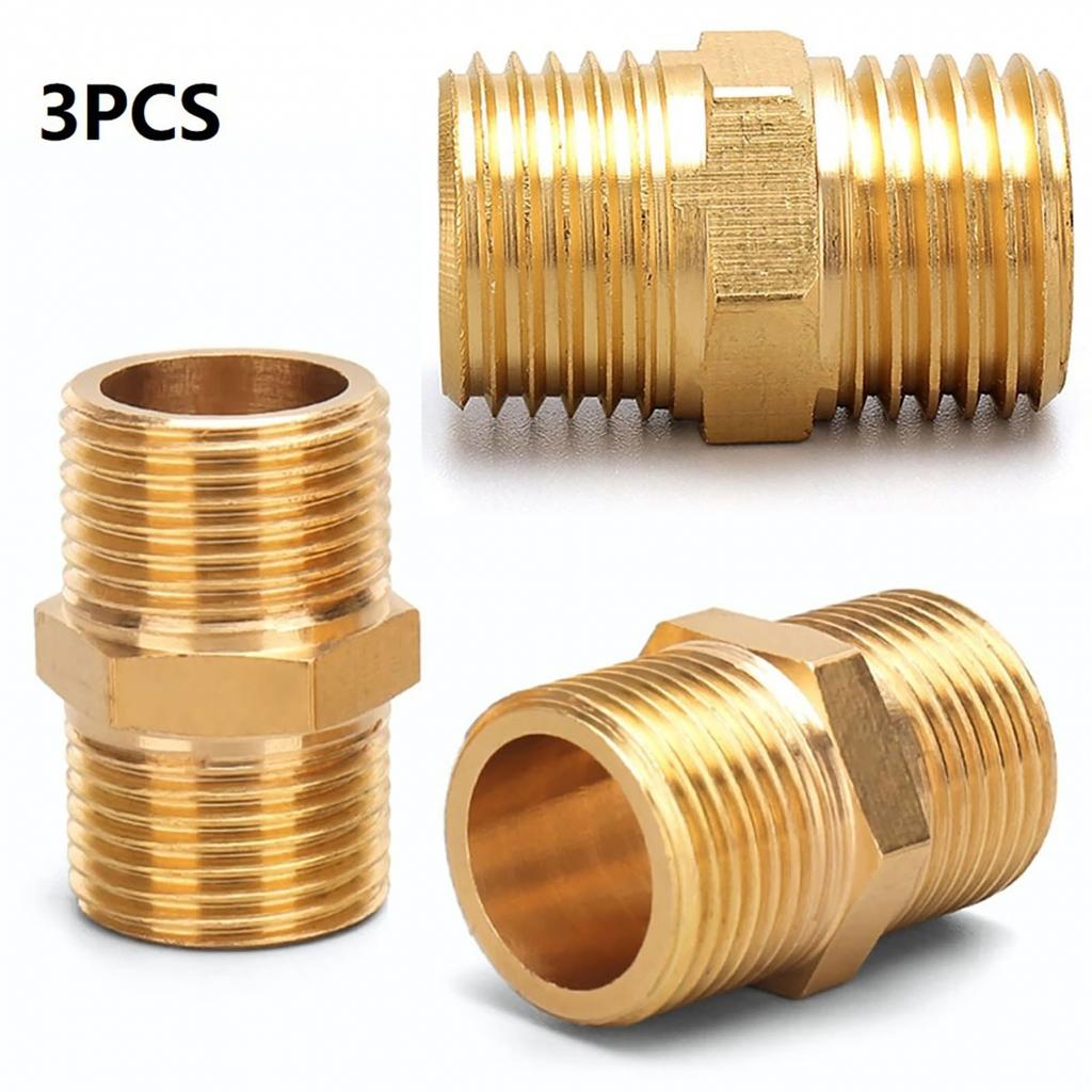 Brass Pipe Adapter Accessories Air Tool Compressor