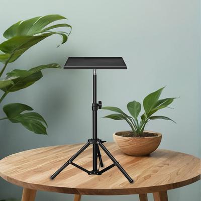 Stativablage 1/4 Zoll Gewinde Universeller Laptop Projektor Stativständer Höhenverstellbar Kamera Halterständer für Projektor Monitore