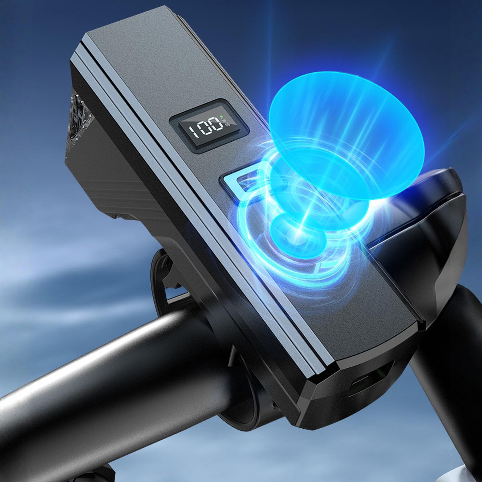

Light Type-C Charging Digital Display Riding Light Bike Flashlight Intelligent Sensing Cycling Safety Light One Size