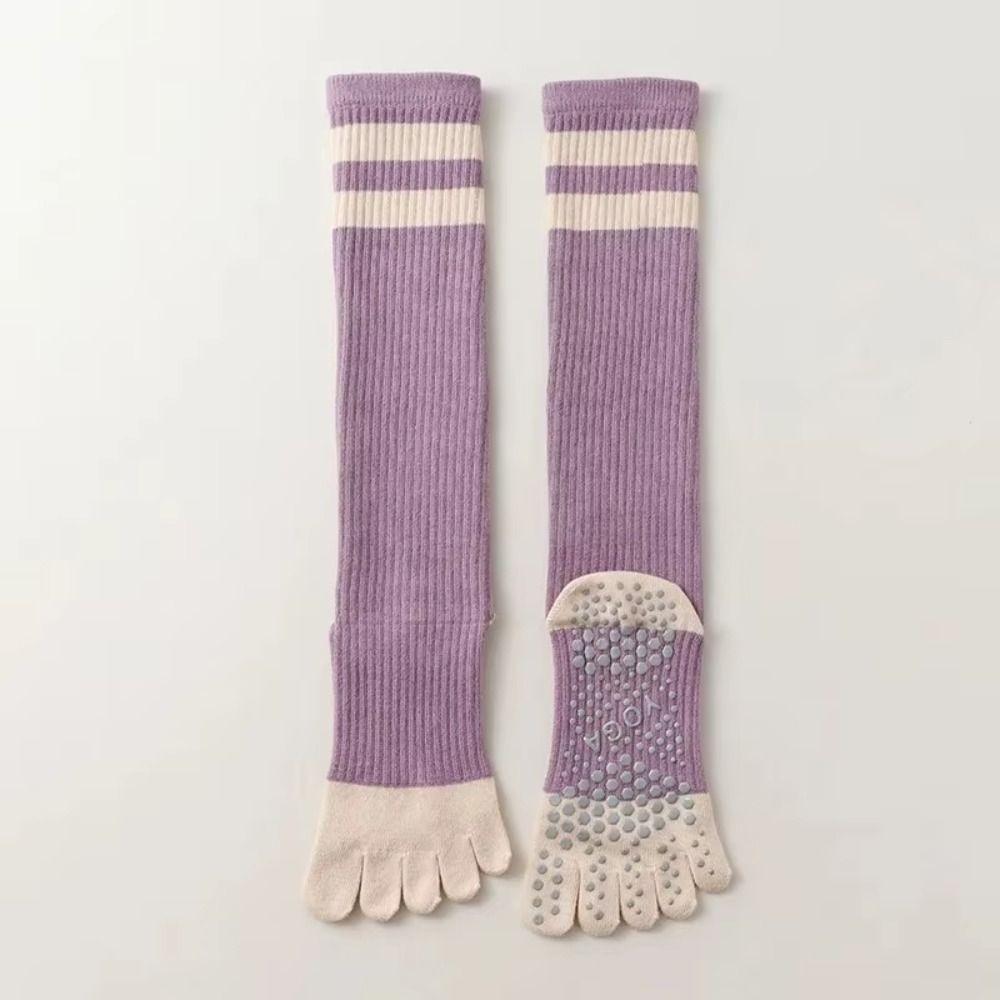 Cotton Pilates Socks Non Slip Grip Socks New Sports Socks  Yoga Barre Ballet
