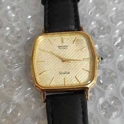SEIKO Dolce GOLD Dolce Square SGP30 Watch Management K26a [Working Condition] 7731-5120