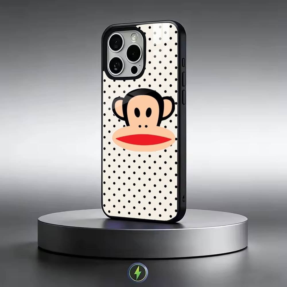 Fashion Logo P-Paul f-Frank Phone Case For iPhone17,16,15,14,13,12,11 Plus,Pro Magnetic with Magsafe Wireless Charging iPhone11ProMax