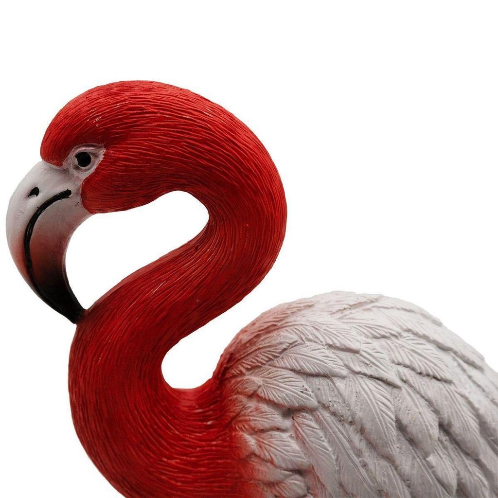 Clearance Solar-Powered Resin Flamingo Garden Lamp - Waterproof Outdoor Decoration