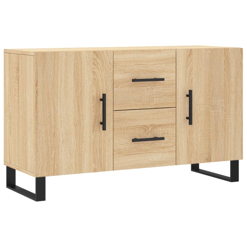 Vidaxl Komoda, Dąb Sonoma, 100X36X60 Cm, Materiał Drewnopochodny