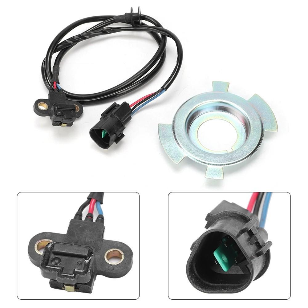 4D56 Crankshaft Sensor + Blade Fit For Mitsubishi Pajero L200 MD342826 MD348238