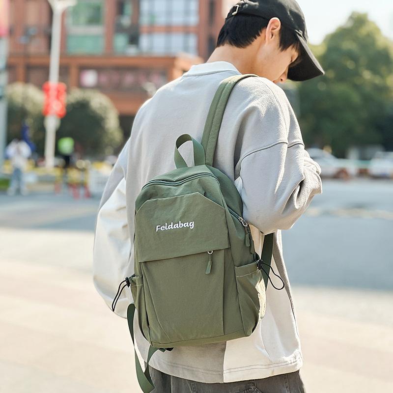 Japanese outdoor mountain backpack new high-value backpack large capacity light commuting young simple and versatile model