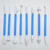 8Pcs Cake Sculpture Pen Fondant Sculpting Tools Fondant Cake Cutter Cake Mould Tool Cake Scraper Clay Modeling Tool